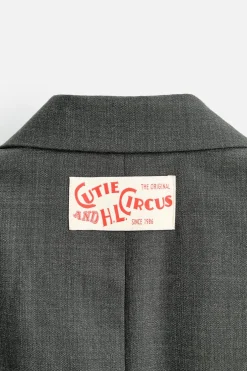 ZARA Coletes^COLETE LOOSE FIT X HARRY LAMBERT Cinzento