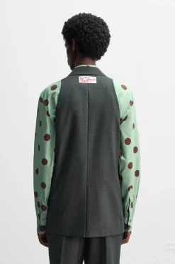 ZARA Coletes^COLETE LOOSE FIT X HARRY LAMBERT Cinzento