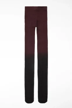 ZARA Acessórios / Bijuteria|Lingerie^COLLANTS COM ESTAMPADO TIE DYE 90 DEN Beringela