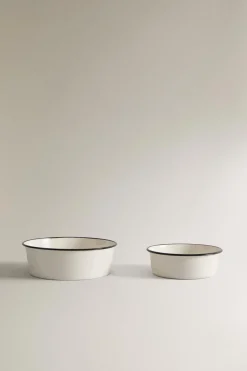 ZARA Animais De Estimação|Animais De Estimação^COMEDOURO ESMALTE REBORDO ANIMAIS DE ESTIMAÇÃO Multicolor