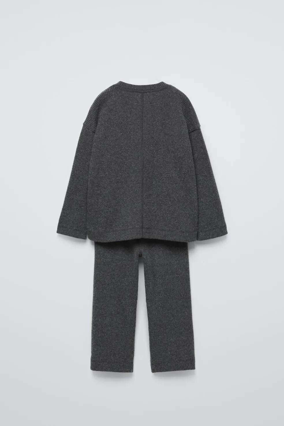 CONJUNTO CANELADO DE T-SHIRT E CALÇAS SOFT TOUCH-ZARA Outlet