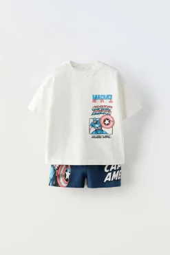CONJUNTO CAPITÃO AMÉRICA © MARVEL-ZARA Flash Sale