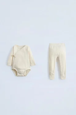 CONJUNTO DE BODY E LEGGINGS PONTEILLE-ZARA Discount