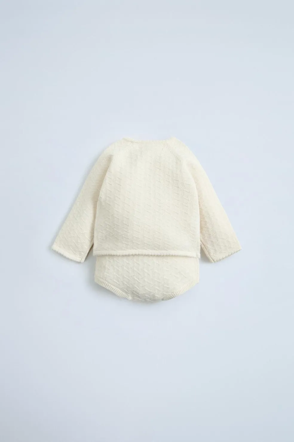 CONJUNTO DE CAMISOLA E CUECAS DE MALHA COM SEDA-ZARA Best Sale