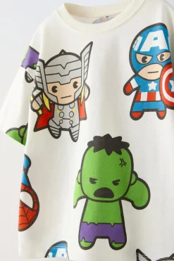 CONJUNTO DE JOGGING T-SHIRT E CALÇÕES BERMUDA AVENGERS © MARVEL-ZARA Hot