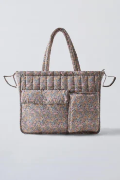 CONJUNTO DE MALA DE MATERNIDADE COM FLORES-ZARA Clearance