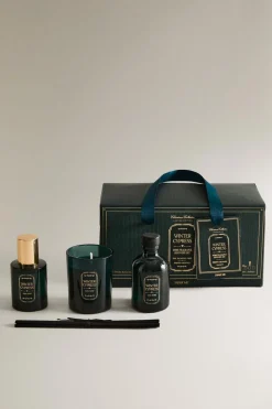 ZARA Fragrâncias Para Casa|Fragrâncias Para Casa^CONJUNTO DE PRESENTE WINTER CYPRESS (CONJUNTO DE 3) whisky