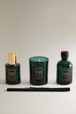 ZARA Fragrâncias Para Casa|Fragrâncias Para Casa^CONJUNTO DE PRESENTE WINTER CYPRESS (CONJUNTO DE 3) whisky