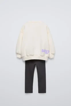 CONJUNTO DE SWEATSHIRT E LEGGINGS BLUEY © LUDO STUDIO-ZARA Cheap
