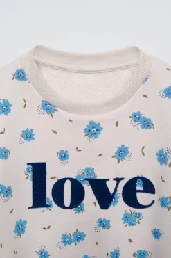 CONJUNTO DE SWEATSHIRT E CALÇAS ESTAMPADO-ZARA Discount