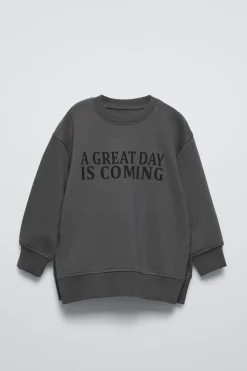 CONJUNTO DE SWEATSHIRT E LEGGINGS COM MENSAGEM-ZARA Cheap