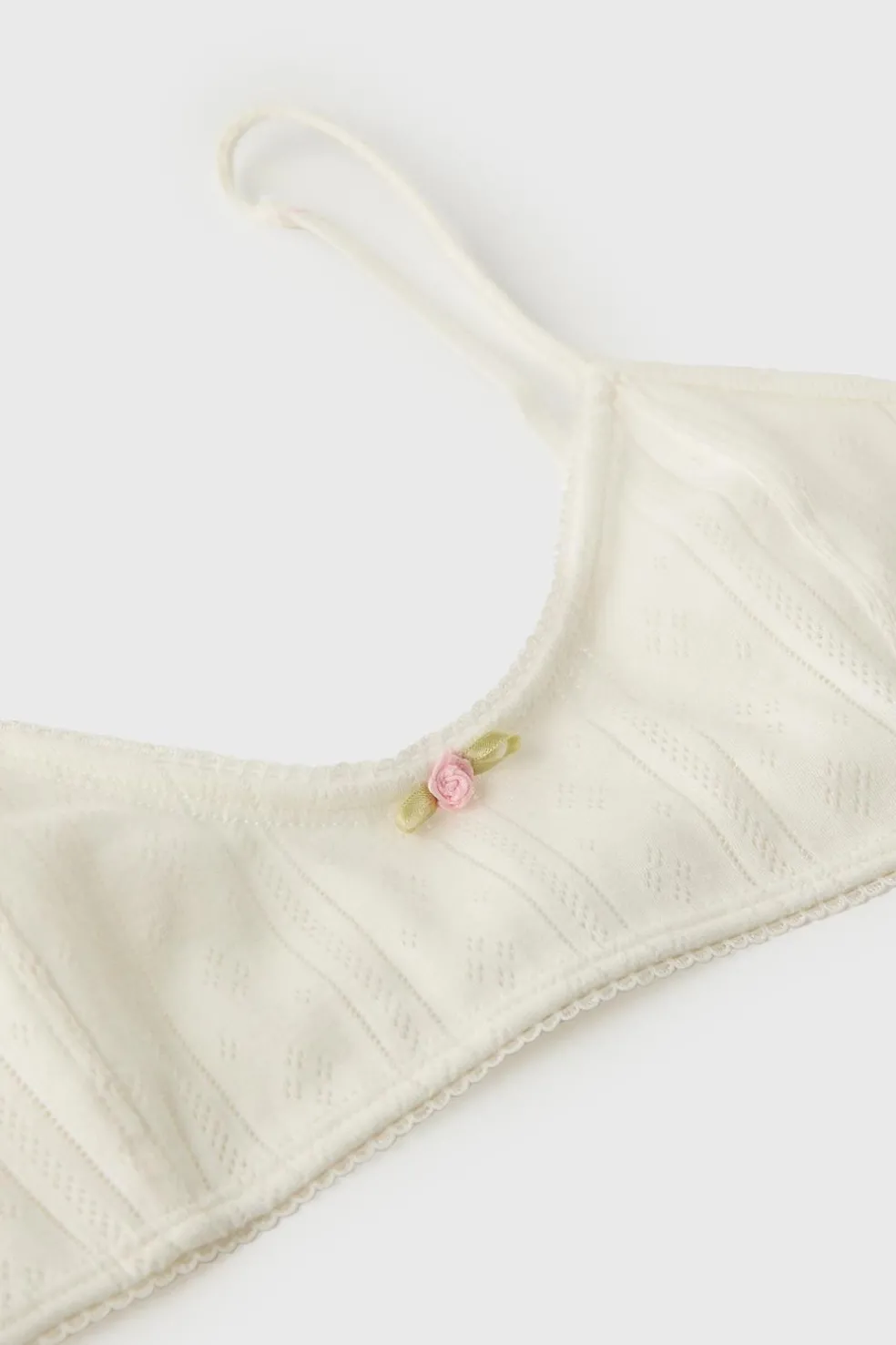 CONJUNTO DE TOP E CUECA POINTELLE Z3D-ZARA Shop