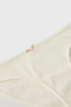 CONJUNTO DE TOP E CUECA POINTELLE Z3D-ZARA Shop