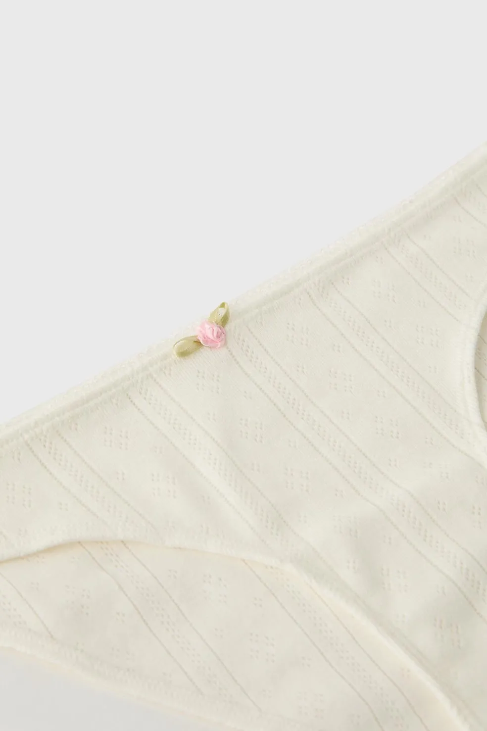 CONJUNTO DE TOP E CUECA POINTELLE Z3D-ZARA Shop