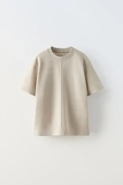 CONJUNTO DE T-SHIRT E CALÇÕES BERMUDA INTERLOCK-ZARA Hot