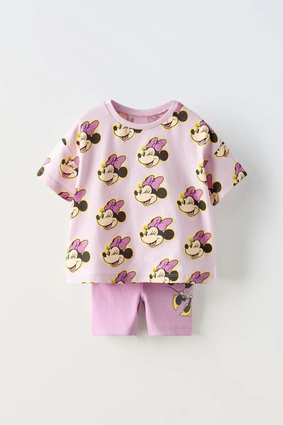 CONJUNTO DE T-SHIRT E LEGGINGS CICLISTA MINNIE MOUSE © DISNEY-ZARA Store