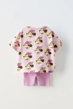 CONJUNTO DE T-SHIRT E LEGGINGS CICLISTA MINNIE MOUSE © DISNEY-ZARA Store