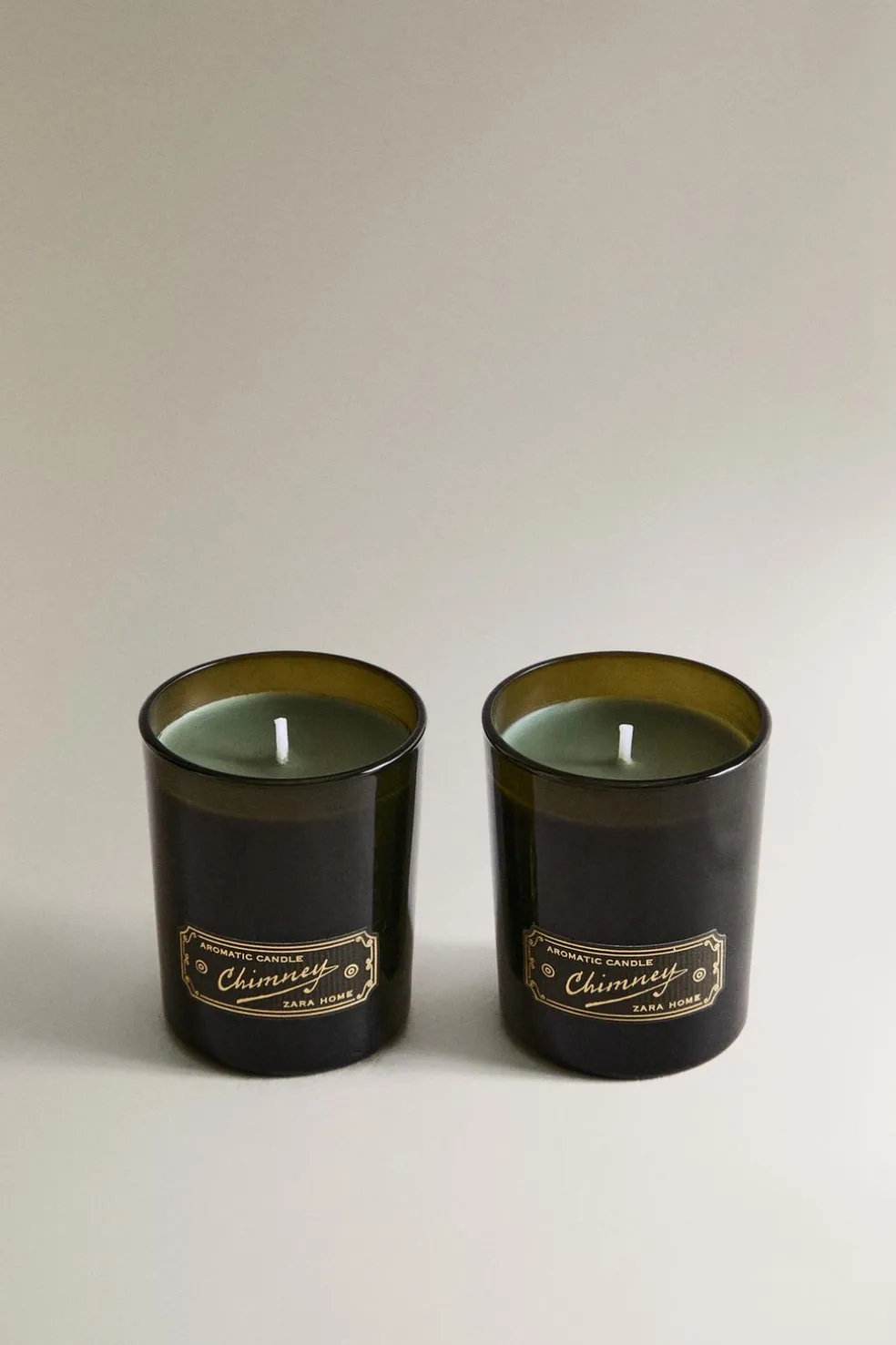 ZARA Fragrâncias Para Casa|Fragrâncias Para Casa^DISCOVERY SET CHIMNEY (CONJUNTO DE 3) Verde