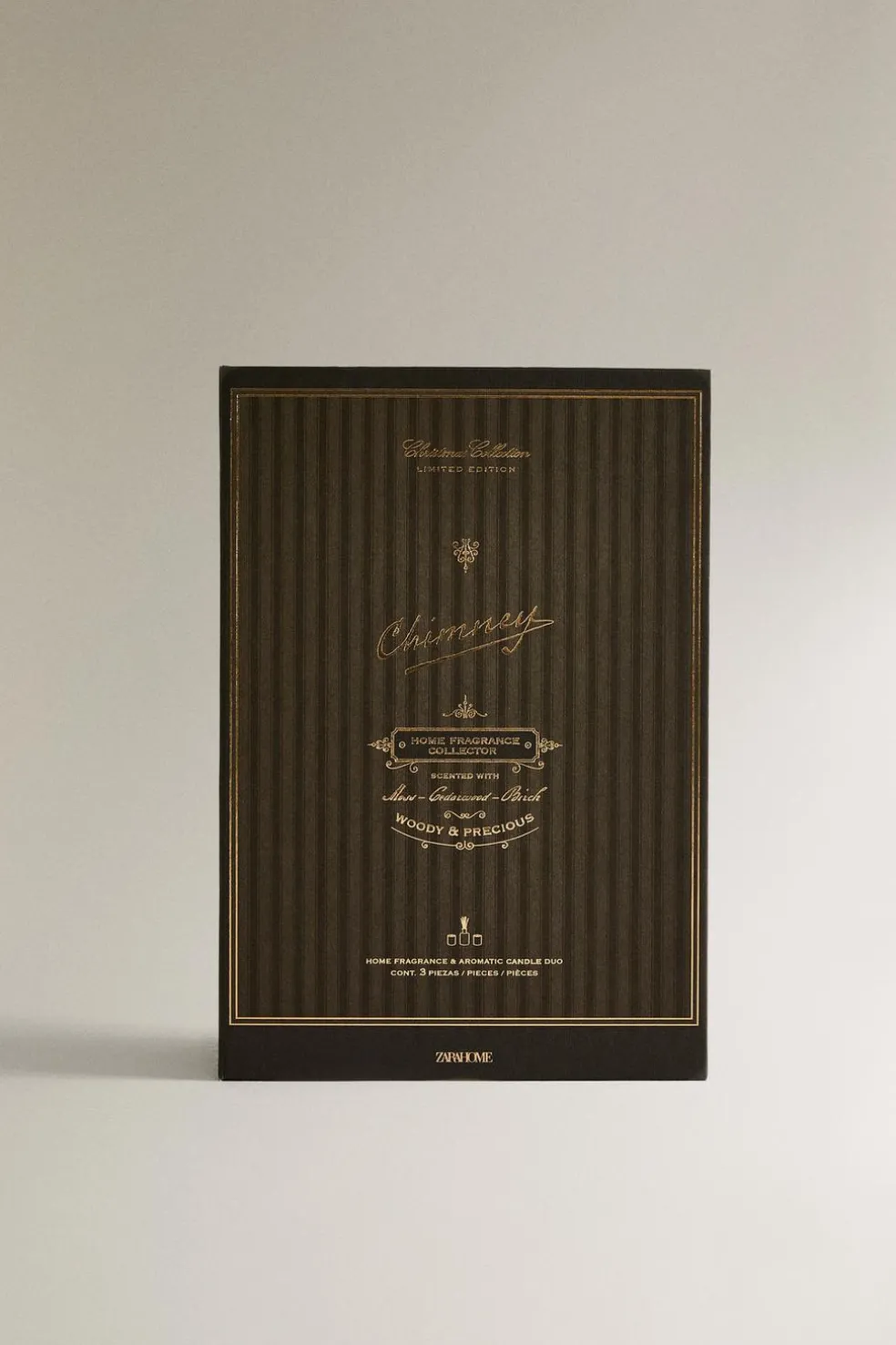 ZARA Fragrâncias Para Casa|Fragrâncias Para Casa^DISCOVERY SET CHIMNEY (CONJUNTO DE 3) Verde