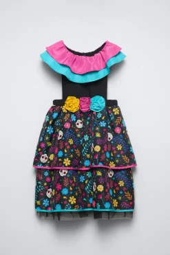DISFARCE DE CAVEIRAS E FLORES-ZARA Hot