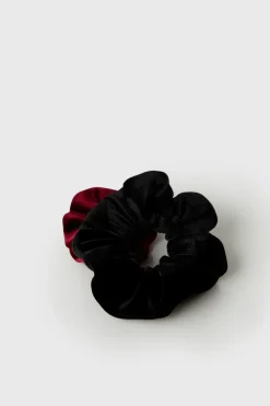 ELÁSTICO DE CABELO EM VELUDO COM FLOR Z3D-ZARA Outlet