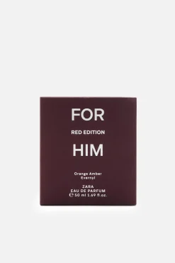 ZARA Perfumes^FOR HIM RED EDITION EDP 50ML (1.69 FL. OZ) 0210/729