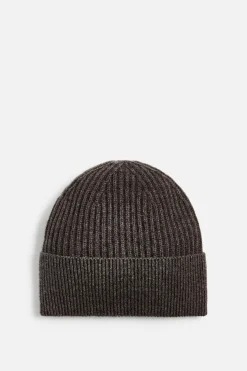 ZARA Vestuário De Inverno|Acessórios^GORRO COM MISTURA DE LÃ Castanho