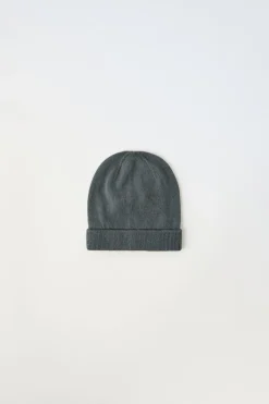 GORRO EM ALGODÃO E SEDA-ZARA Cheap