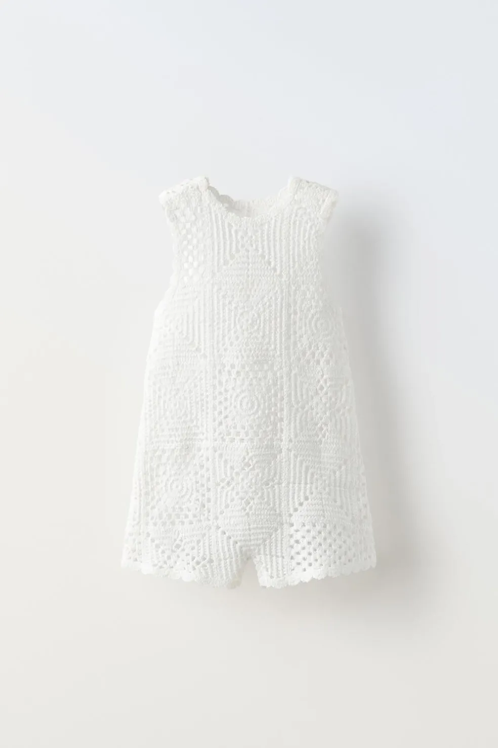 JARDINEIRAS CURTAS DE MALHA CROCHET-ZARA Shop