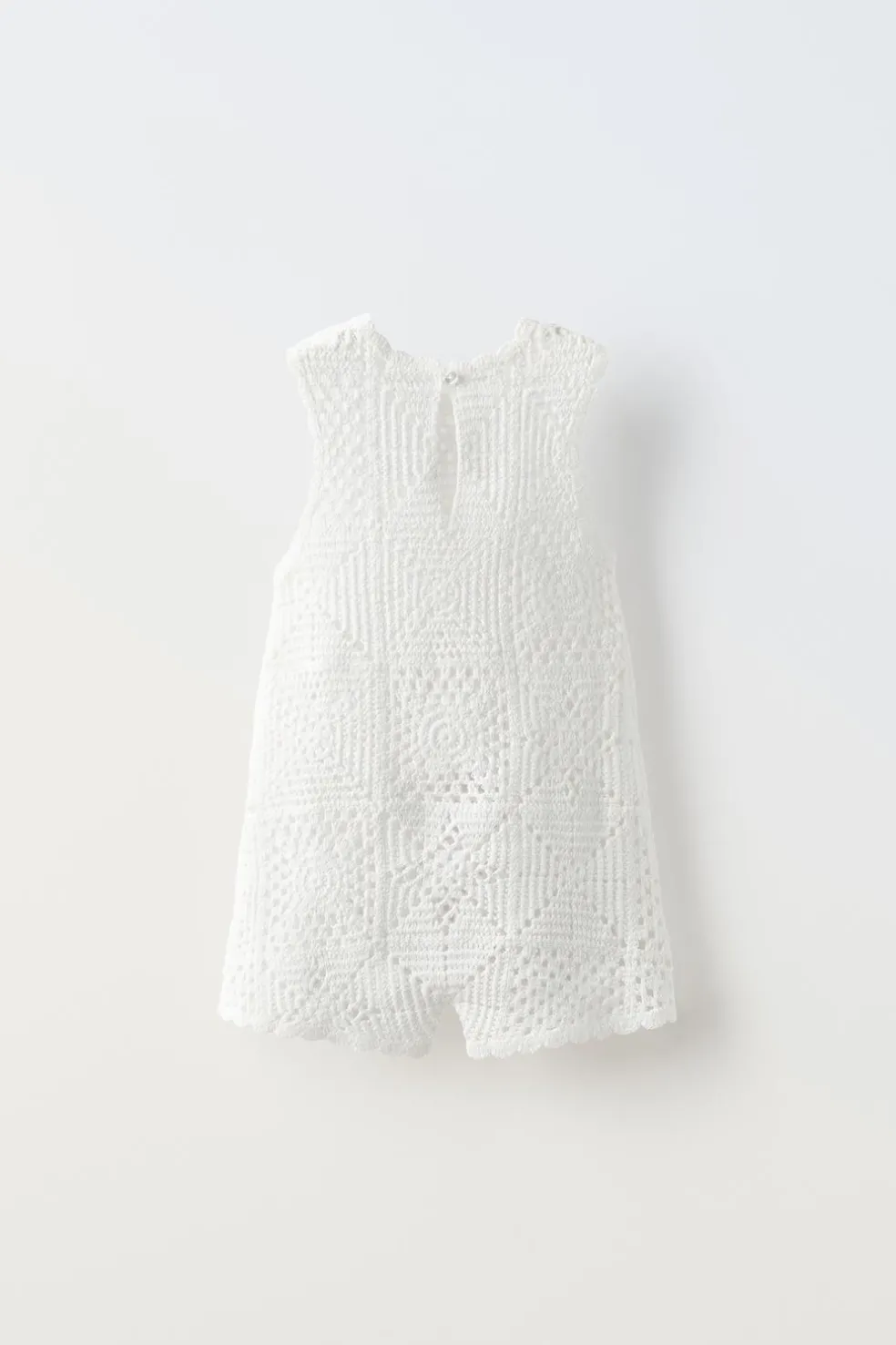 JARDINEIRAS CURTAS DE MALHA CROCHET-ZARA Shop