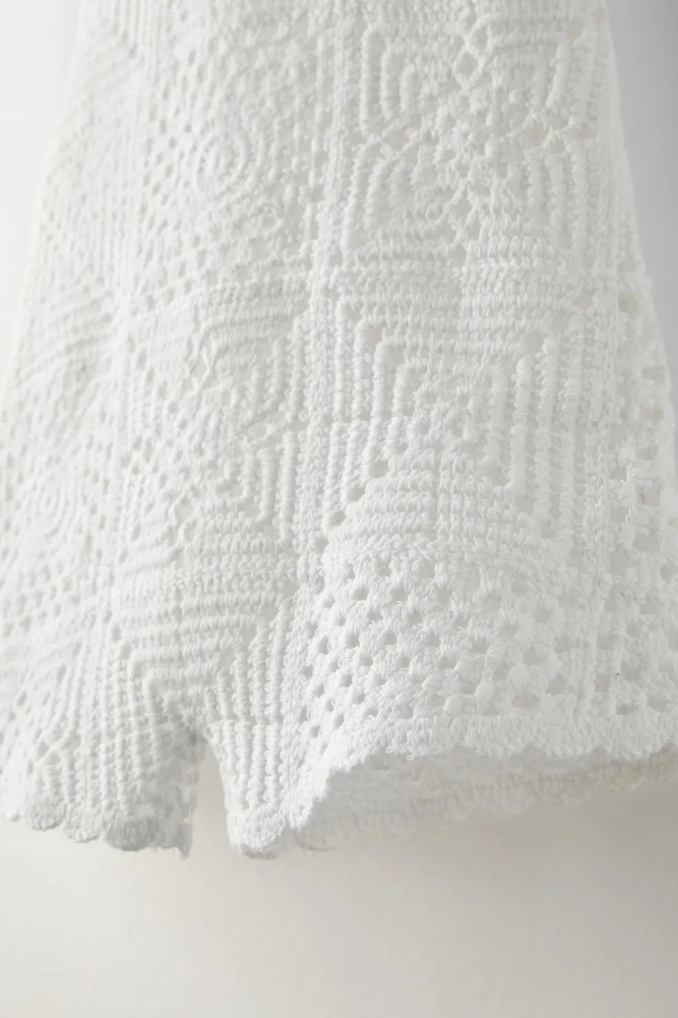 JARDINEIRAS CURTAS DE MALHA CROCHET-ZARA Shop