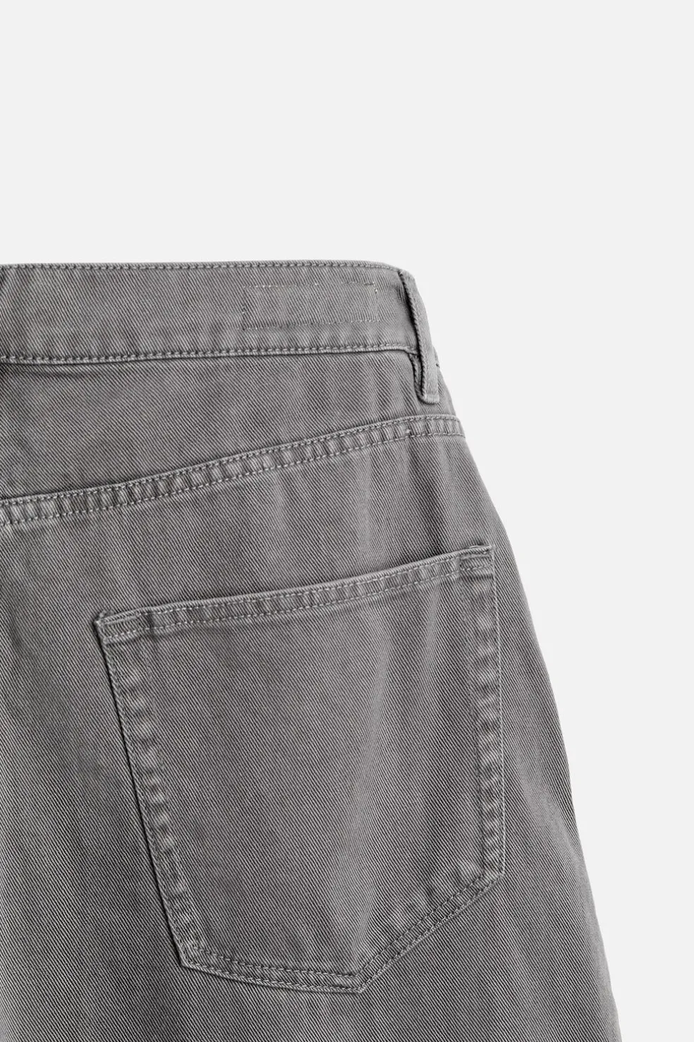 ZARA Calças De Ganga^JEANS BALOON FIT Cinzento