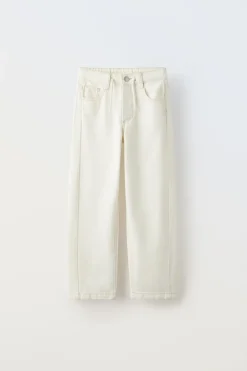 JEANS BARREL COM CORDÃO-ZARA New