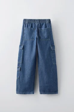 JEANS CARGO MULTIBOLSOS-ZARA Clearance