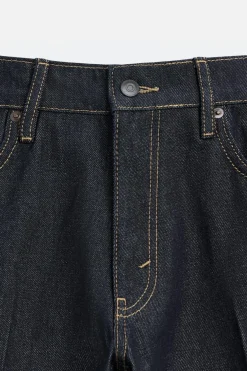 ZARA Calças De Ganga^JEANS FLARED FIT Azul