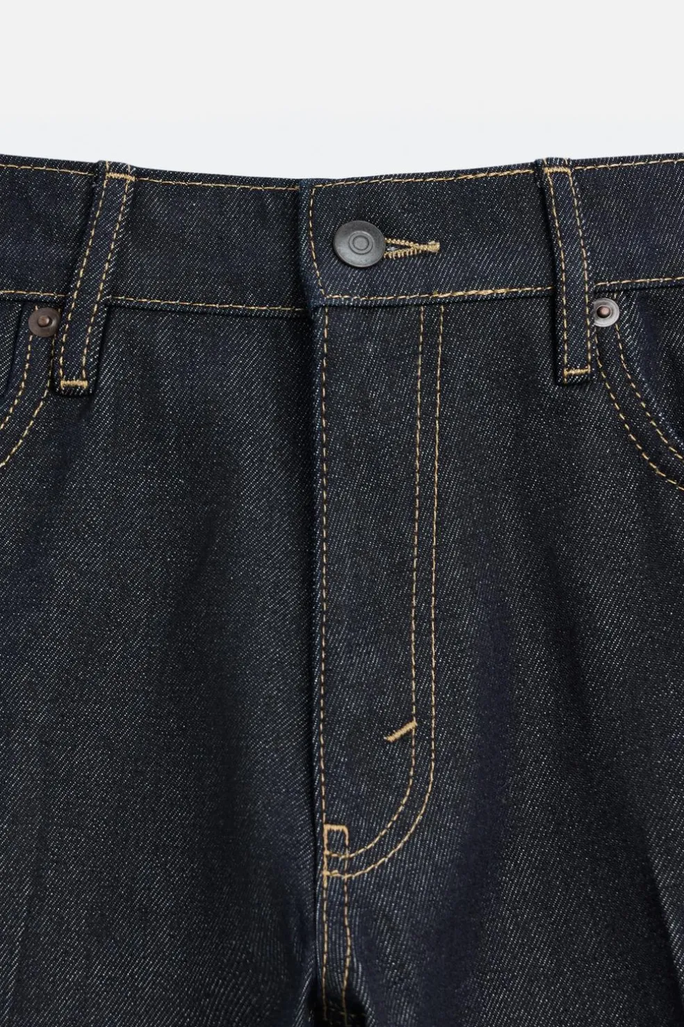 ZARA Calças De Ganga^JEANS FLARED FIT Azul