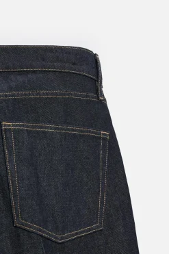 ZARA Calças De Ganga^JEANS FLARED FIT Azul