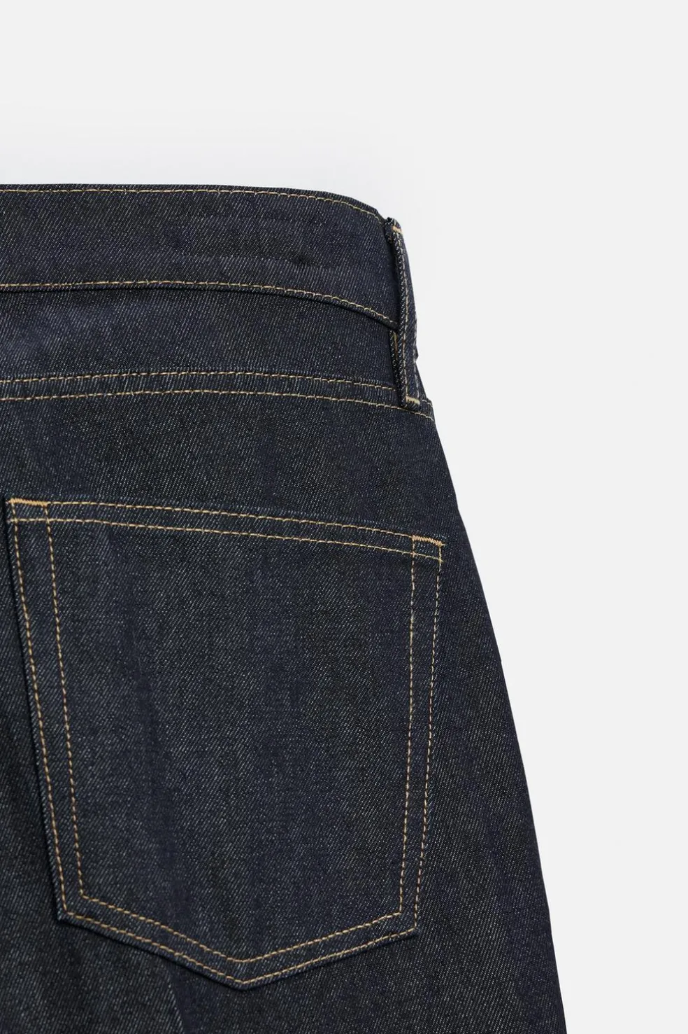 ZARA Calças De Ganga^JEANS FLARED FIT Azul