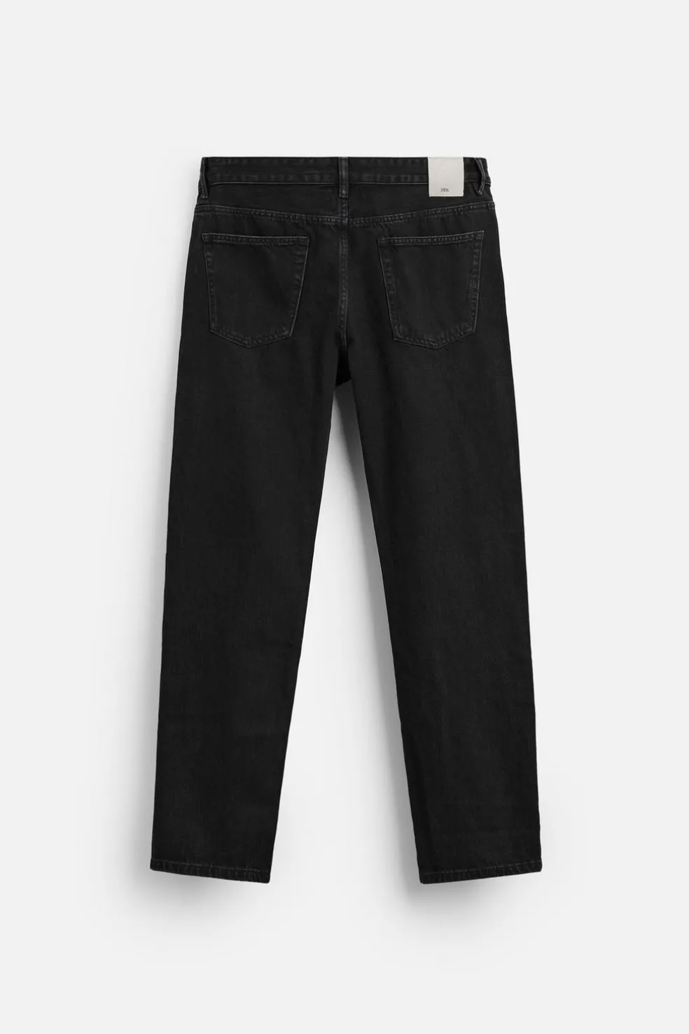 ZARA Calças De Ganga^JEANS REGULAR FIT Carvão