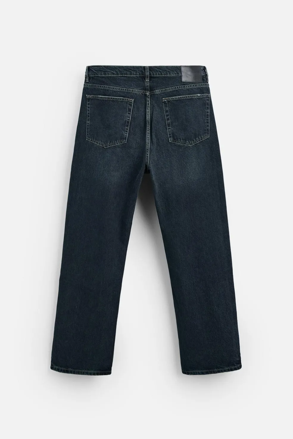 ZARA Calças De Ganga^JEANS RELAXED STRAIGHT FIT Azul
