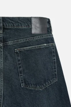 ZARA Calças De Ganga^JEANS RELAXED STRAIGHT FIT Azul