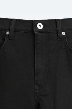 ZARA Calças De Ganga^JEANS SKINNY FIT Preto