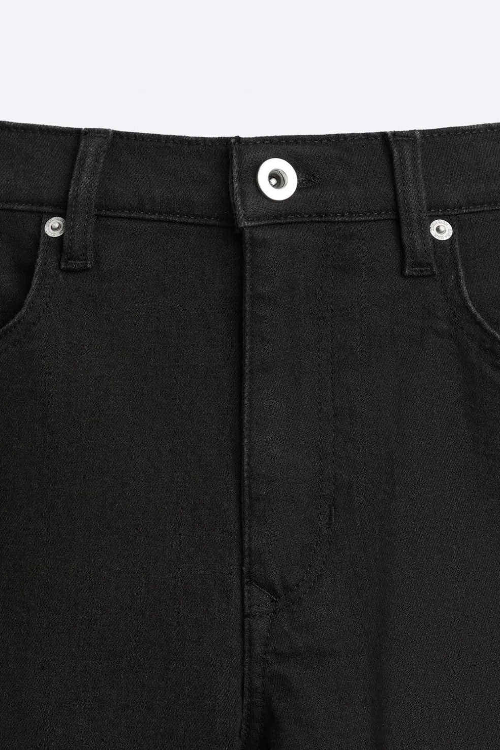 ZARA Calças De Ganga^JEANS SKINNY FIT Preto