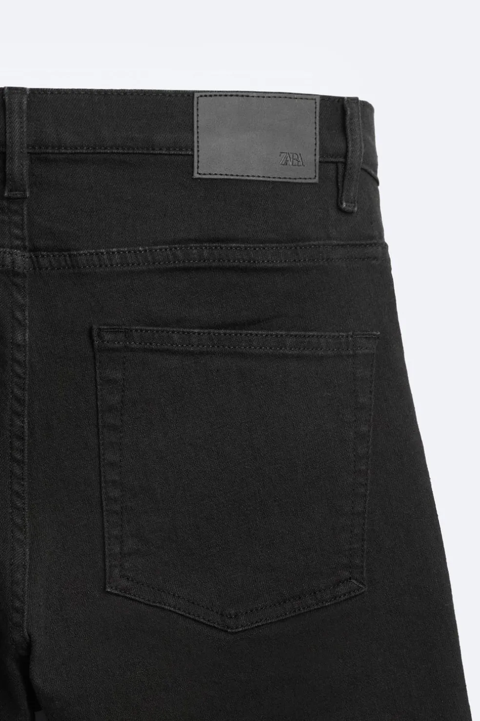 ZARA Calças De Ganga^JEANS SKINNY FIT Preto