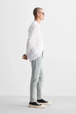 ZARA Calças De Ganga^JEANS SKINNY FIT Azul-claro