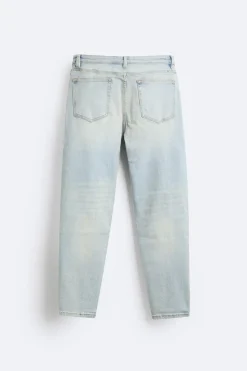 ZARA Calças De Ganga^JEANS SKINNY FIT Azul-claro