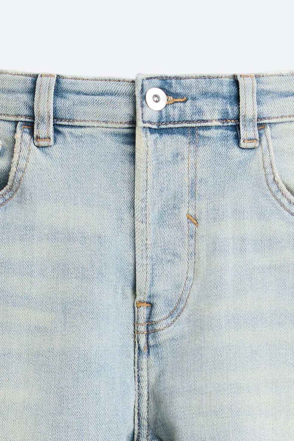 ZARA Calças De Ganga^JEANS SKINNY FIT Azul-claro