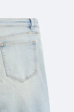 ZARA Calças De Ganga^JEANS SKINNY FIT Azul-claro