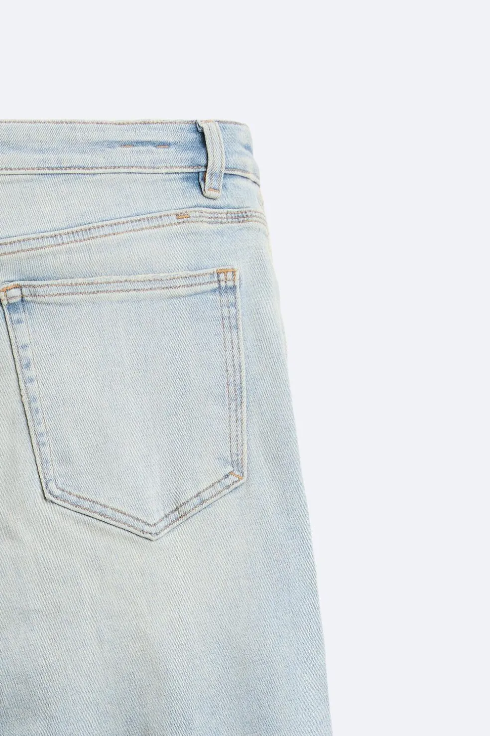 ZARA Calças De Ganga^JEANS SKINNY FIT Azul-claro