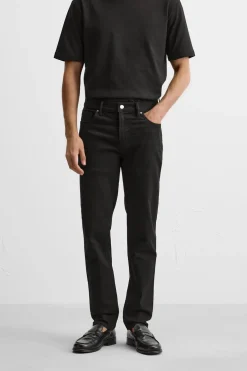 ZARA Calças De Ganga^JEANS SLIM FIT Preto